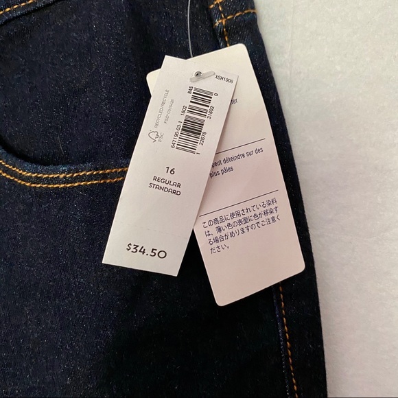 Old Navy Rockstar mid rise Dark wash jeans Size 16 - Picture 7 of 12